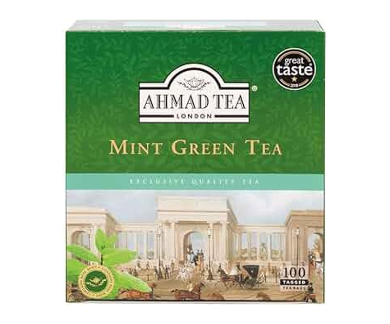 Ahmad Tea Mint Green Tea - 100 Teabags